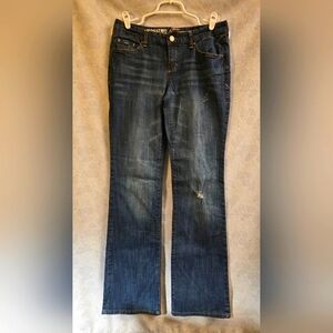 ✨️ Mossimo Supply Co Women's Distressed Bootcut Jeans ~ Size 9 LONG/ TALL